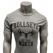 Bullseye North Grey T-Shirt Deer Skull